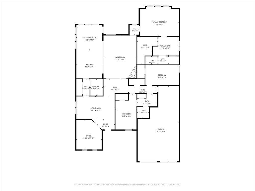 1113 5th Street, Argyle, TX 76226 Floor plan 1113 5th St. Argyle TX
