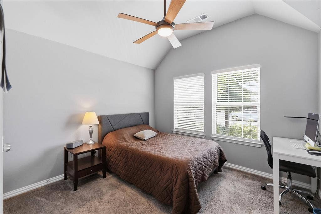 1556 Seminole Drive, Forney, TX 75126 One of the four additional bedrooms, located in the front of the home