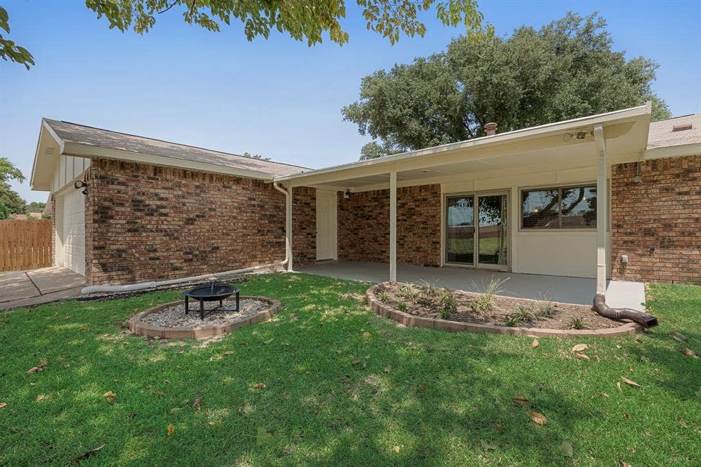 Spacious Yard with a Large Covered Patio