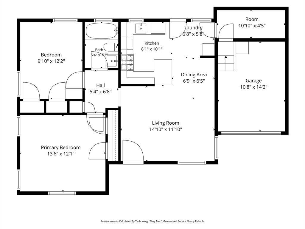 2312 Brooks Street, Garland, TX 75041 Floor plan