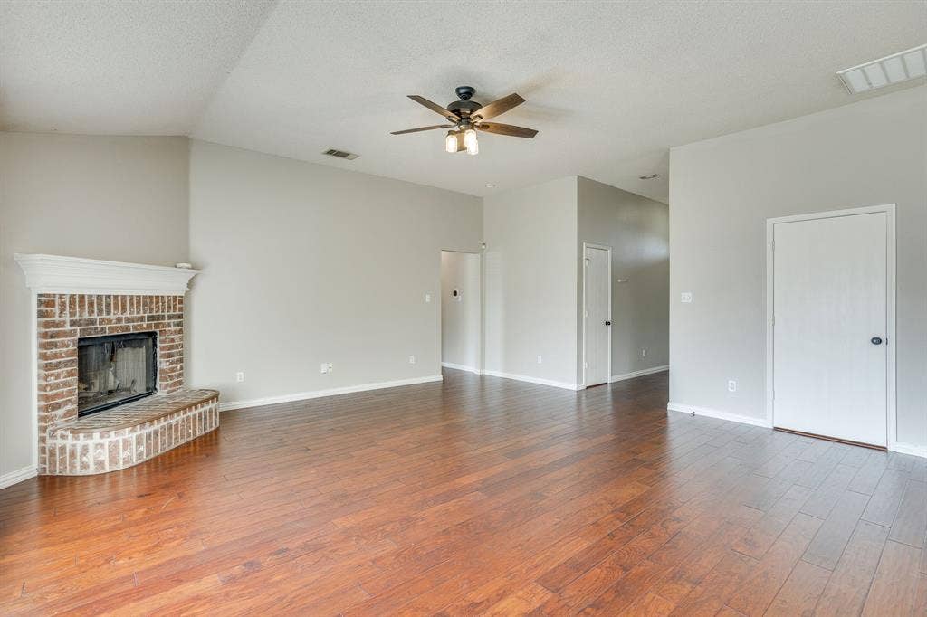 400 Bretts Way, Burleson, TX 76028 Living room fireplace