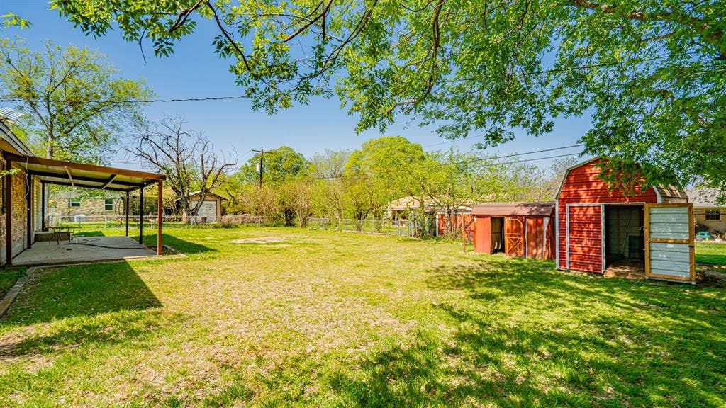 1110 Penrod Street, Granbury, TX 76048 Outbuildings for added storage