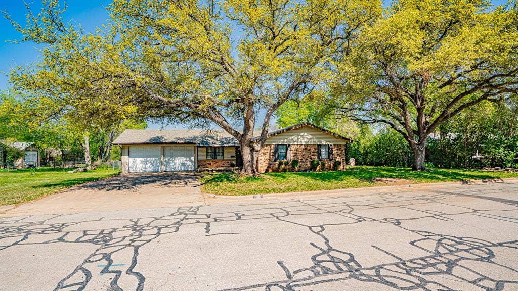 1110 Penrod Street, Granbury, TX 76048 Quiet neighborhood in the middle of town.