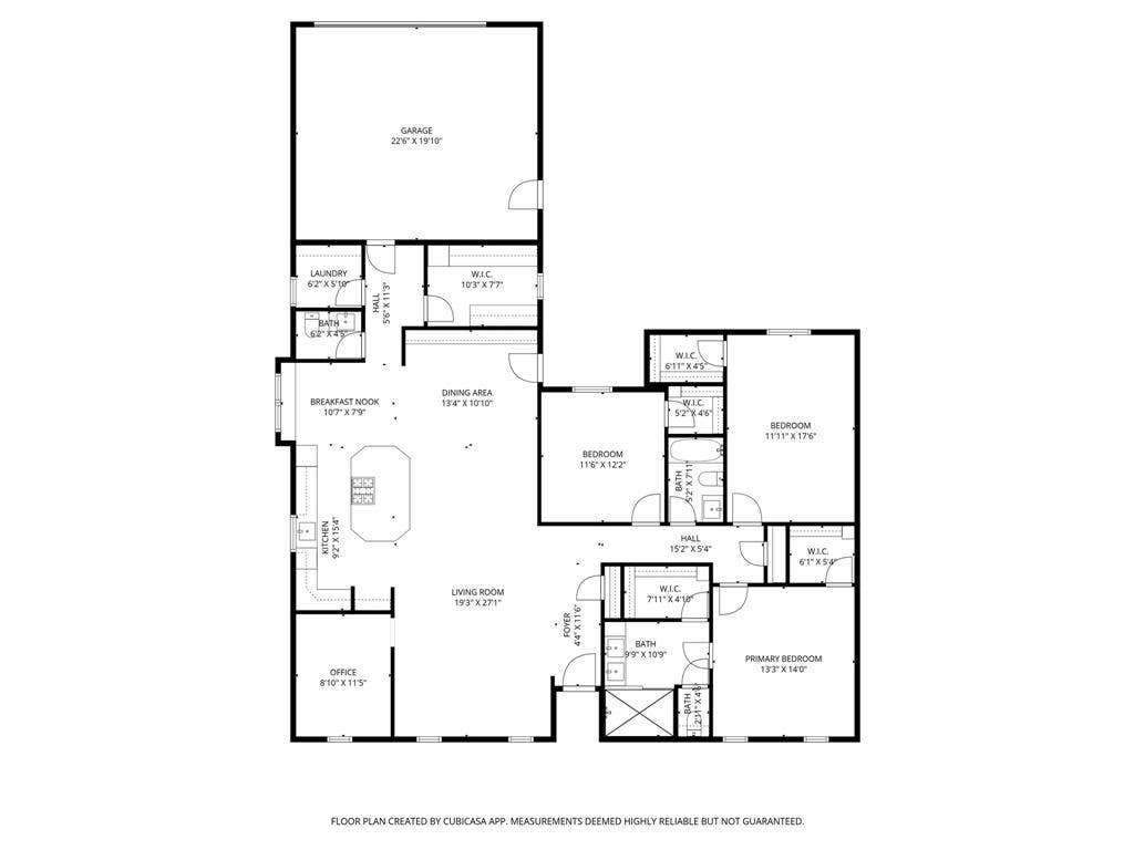 12124 Dixfield Drive, Dallas, TX 75218 Floor plan