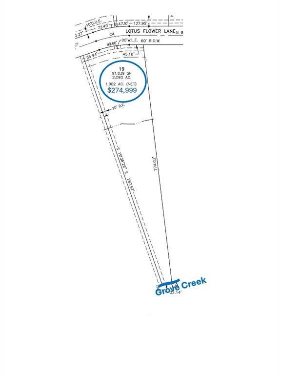 Property photo for Lot 19 BK A Lotus Flower Lane, Waxahachie, TX