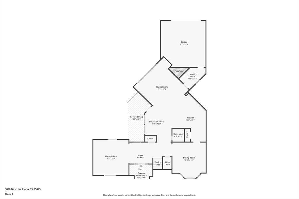 3820 Nash Lane, Plano, TX 75025 First Floor