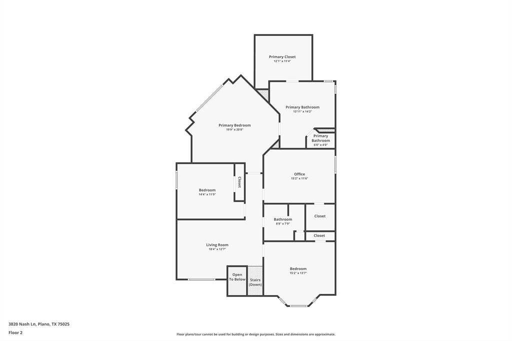 3820 Nash Lane, Plano, TX 75025 Second Floor
