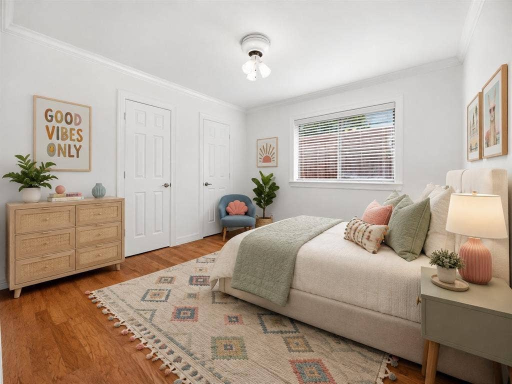 2669 Daffodil Drive, Richardson, TX 75082 Bedroom 3 virtual Stage only