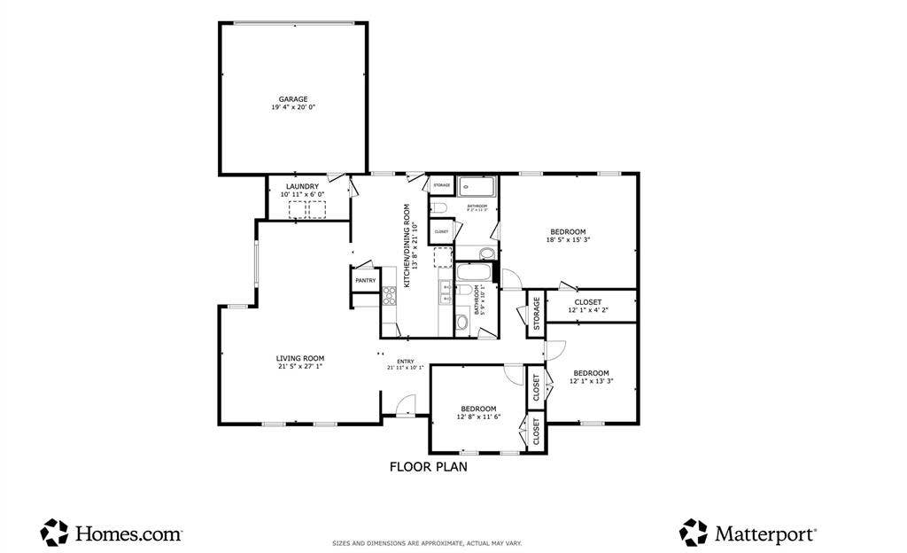 1223 Sequoia Drive, DeSoto, TX 75115 Floor plan