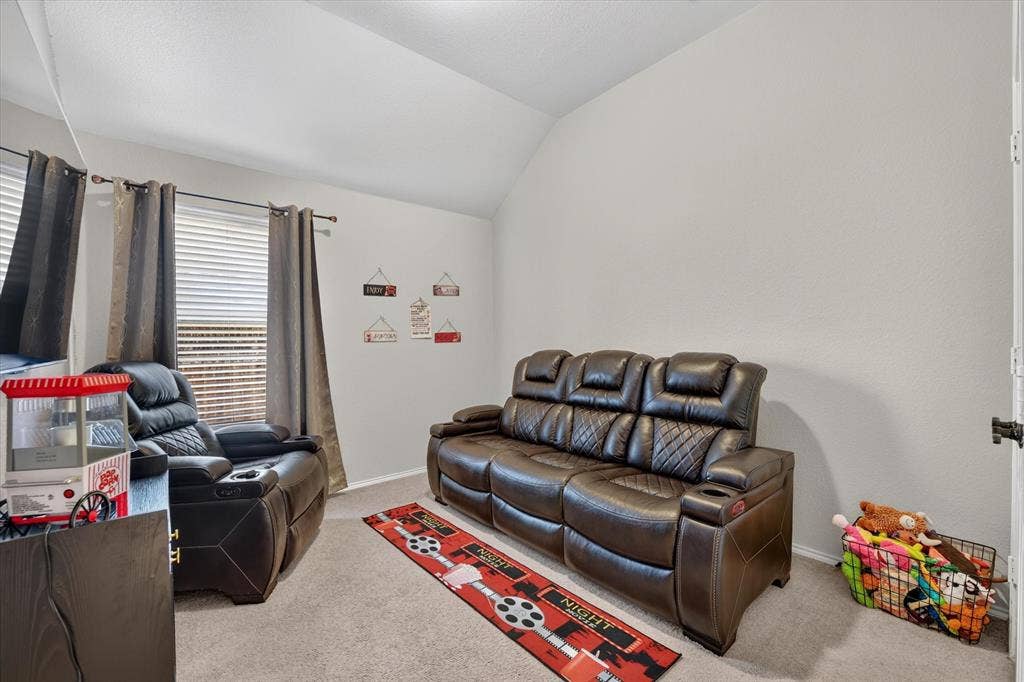 220 Carson Drive, Waxahachie, TX 75167 Bedroom 3 used as media room