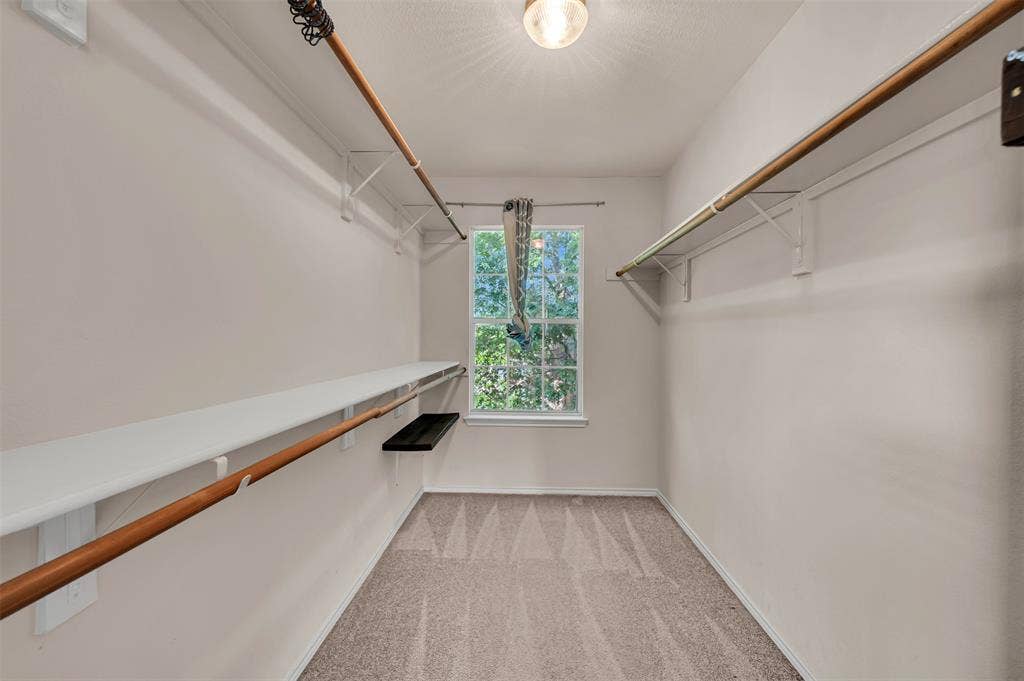 9017 Graywolf Ridge Trail, Fort Worth, TX 76244 Spacious closet featuring light colored carpet