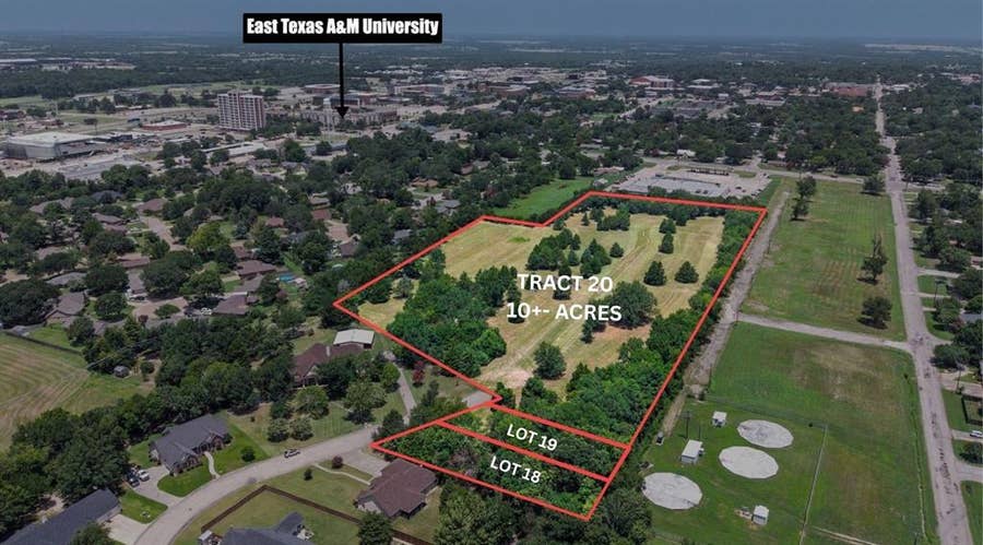 Property photo for TRACT 20 Monroe Street, Commerce, TX