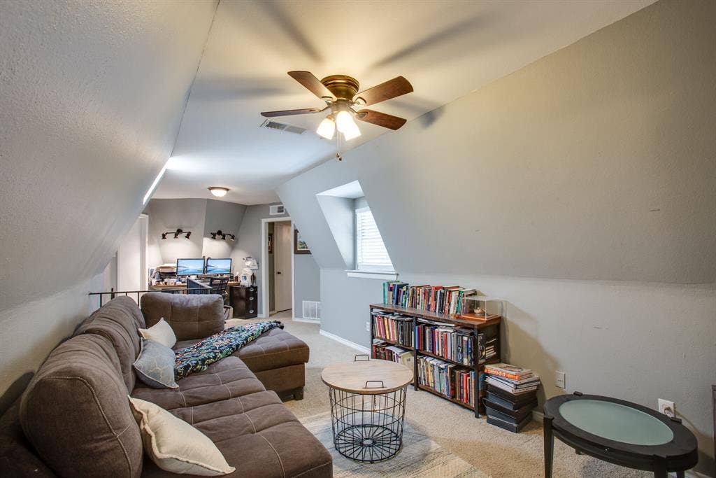 137 Oak Haven Drive, Gun Barrel City, TX 75156 has office area. Can be utilized as extra living space or bedroom space