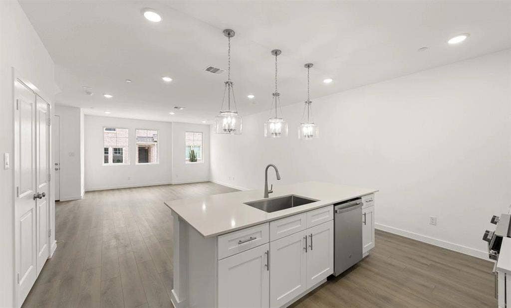 5704 Terrace Drive, Watauga, TX 76148 Open Kitchen-Living-Dining Room Representative Photo