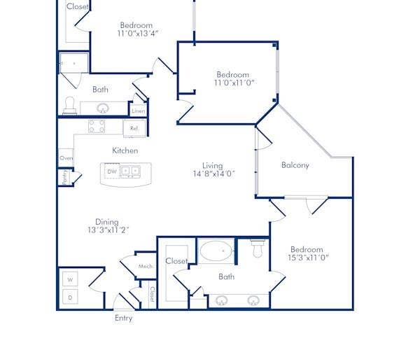 3939 W Alabama Street, #2-413, Houston, TX 77027 Apply now to receive up to 50% off base rent for 2 months!