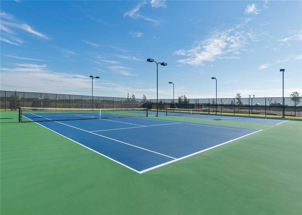 3727 Wagon Wheel Way, Celina, TX 75009 There are 3 tennis courts and 4 pickleball courts