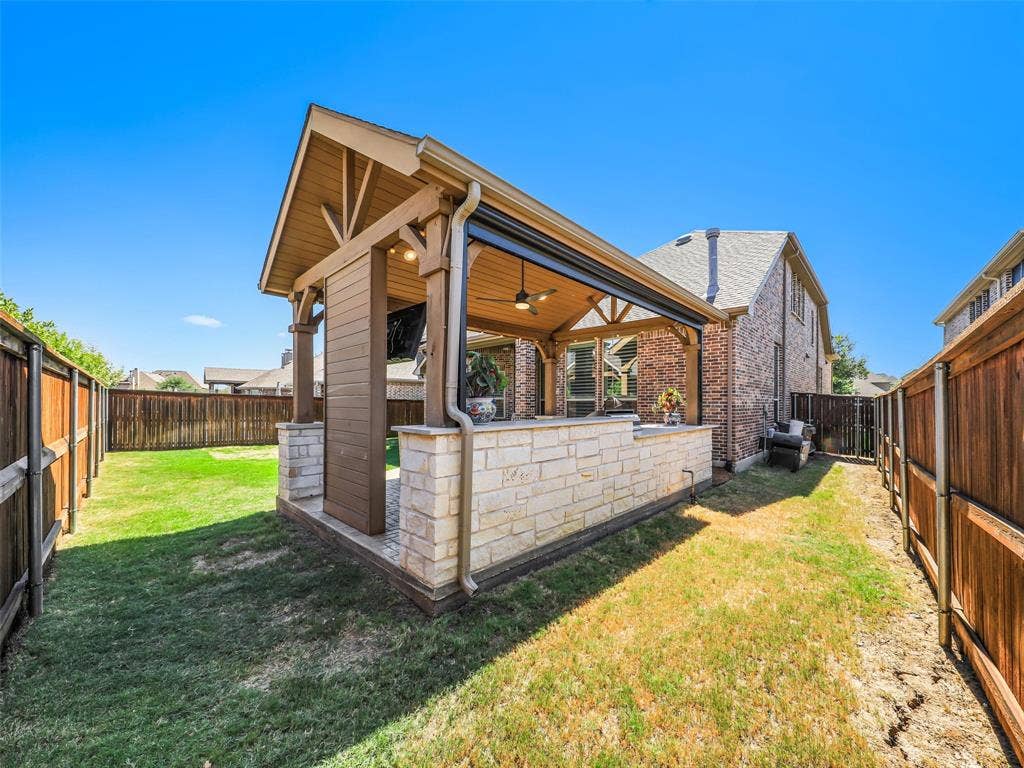 3727 Wagon Wheel Way, Celina, TX 75009 Outdoor living area
