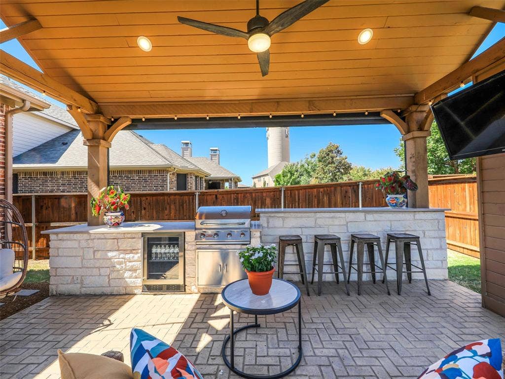 3727 Wagon Wheel Way, Celina, TX 75009 Outdoor living area