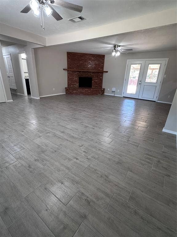 1321 Hurstview Drive, Hurst, TX 76053 Wood-look tile flooring
