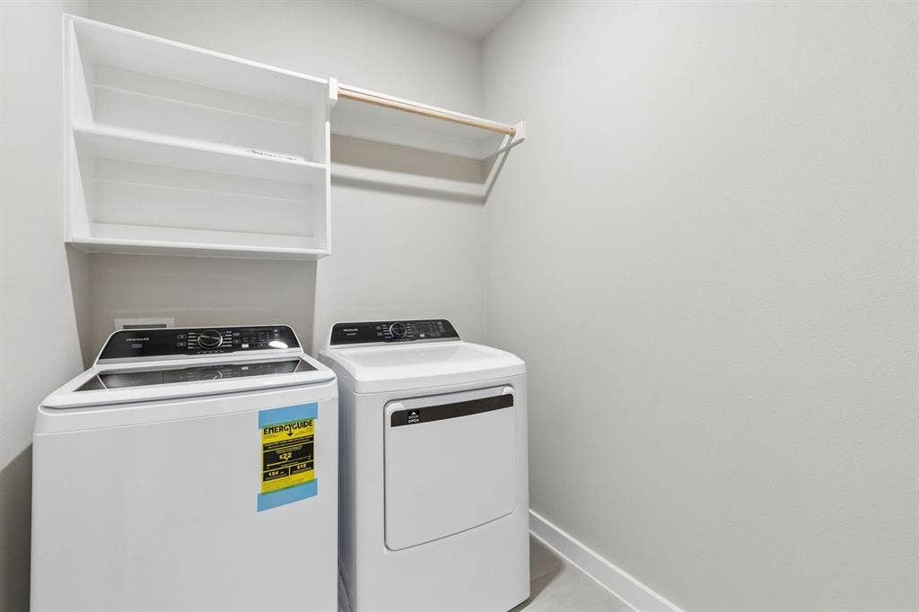 15105 Ram Rock Drive, Aledo, TX 76008 Utility Room in the Winters home plan by Trophy Signature Homes – REPRESENTATIVE PHOTO