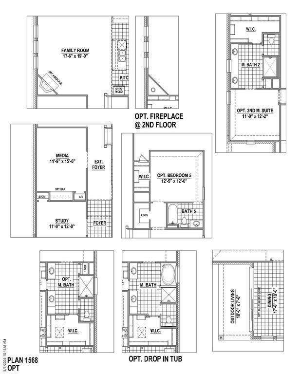 Floor plan options
