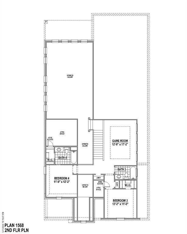 2nd Level Floor plan
