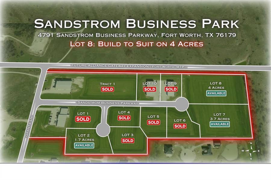 Property photo for 4791 Sandstrom business Parkway, Fort Worth, TX