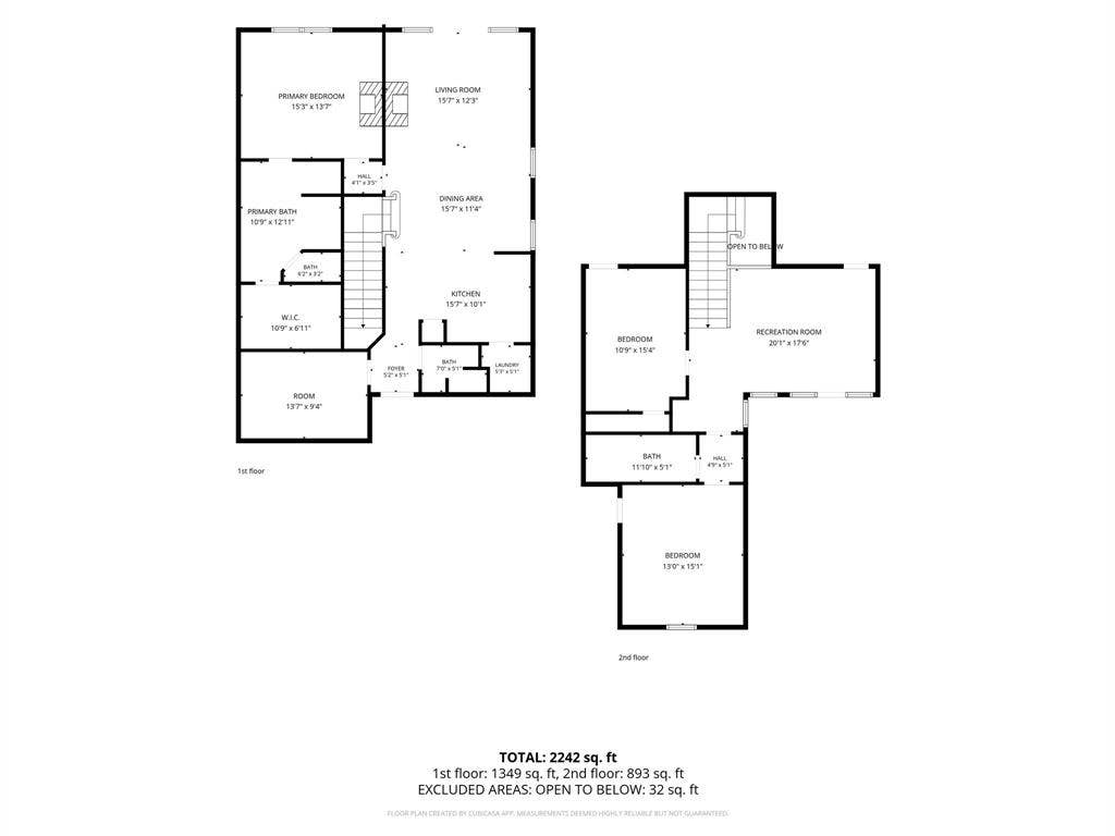 600 N Avalon Court, Granbury, TX 76048 Floor plan