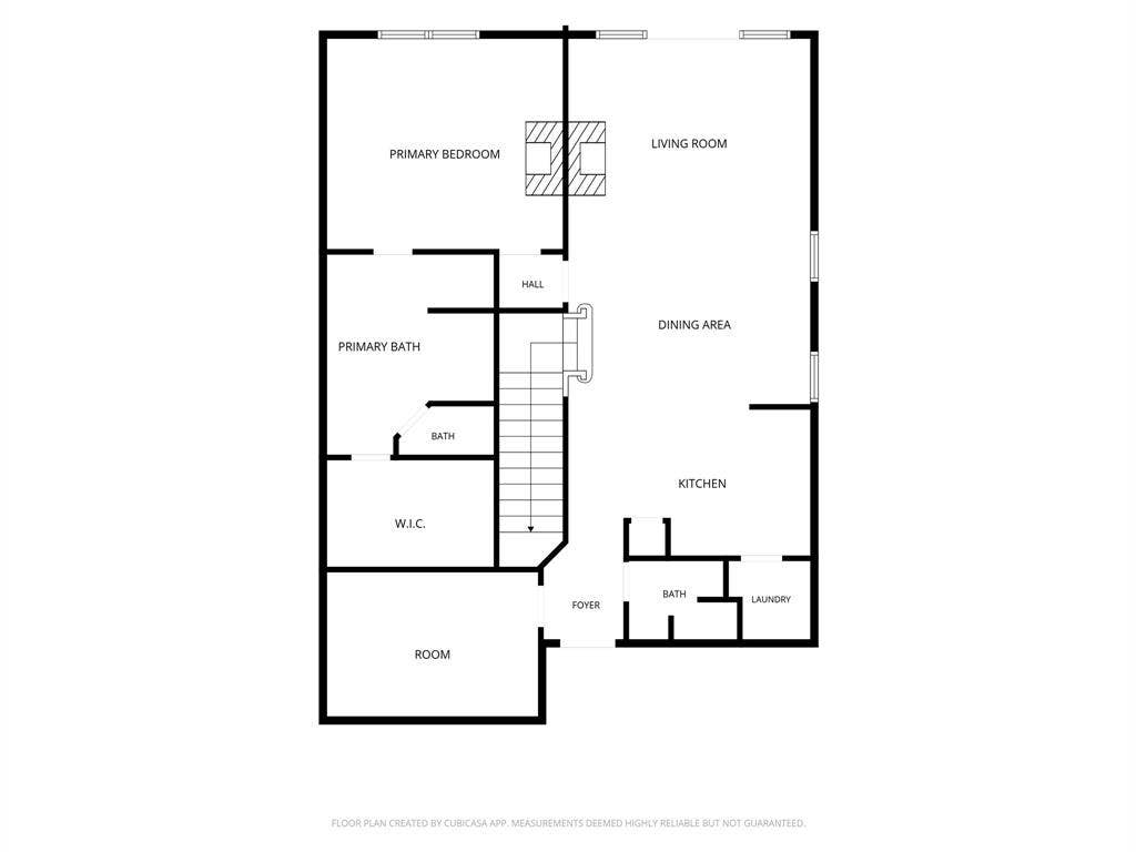 600 N Avalon Court, Granbury, TX 76048 Down stairs