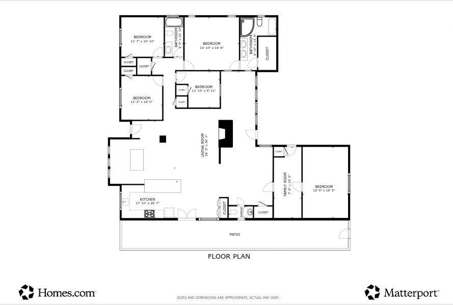 2808 Fountain Head Drive, Plano, TX 75023 Floor plan