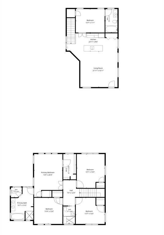 5610 Gaston Avenue, Dallas, TX 75214 Floor plan
