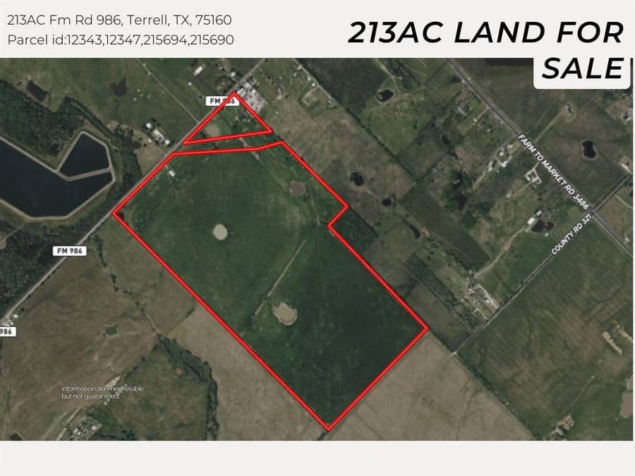 Property photo for 0 Fm Rd 986, Terrell, TX