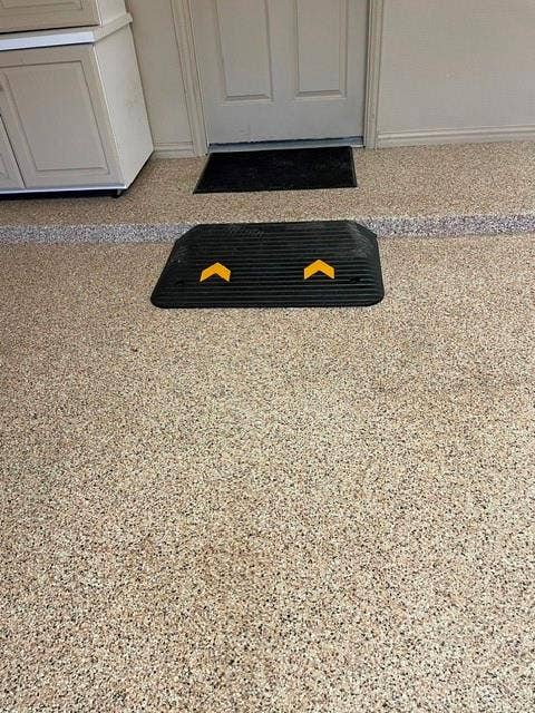929 Oakland Hills Drive, Fairview, TX 75069 Epoxy flooring garage to utility room
