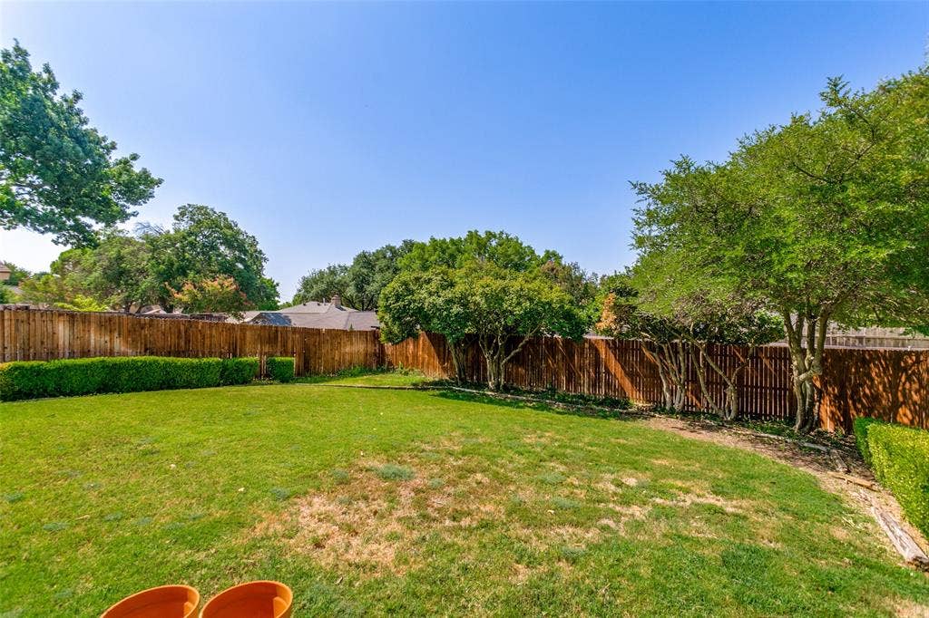 4036 Los Robles Drive, Plano, TX 75074 Back Yard