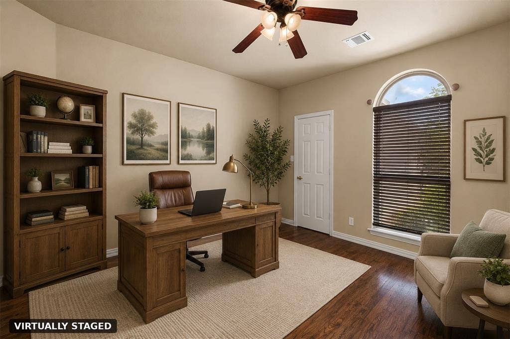1021 Muirfield Drive, Mansfield, TX 76063 This room is a bedroom or an office