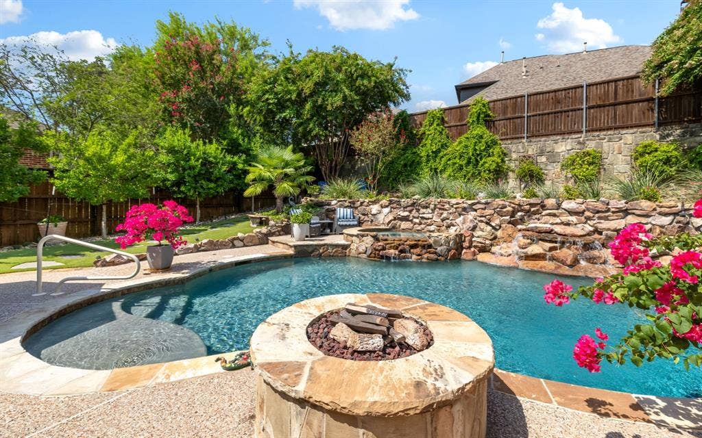 1708 Chessington Lane, McKinney, TX 75072 Stunning landscaping and very private.