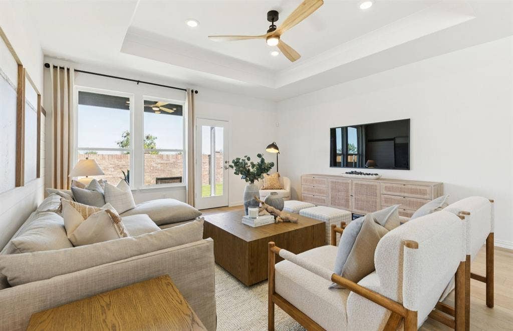 1604 Kendell Street, Anna, TX 75409 *Model Representation - Open concept throughout main living areas