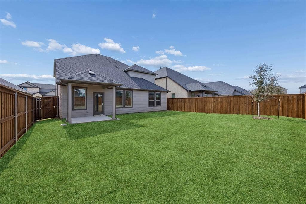 1324 Companero Street, Haslet, TX 76052 Covered Patio in the Masters home plan by Trophy Signature Homes – REPRESENTATIVE PHOTO