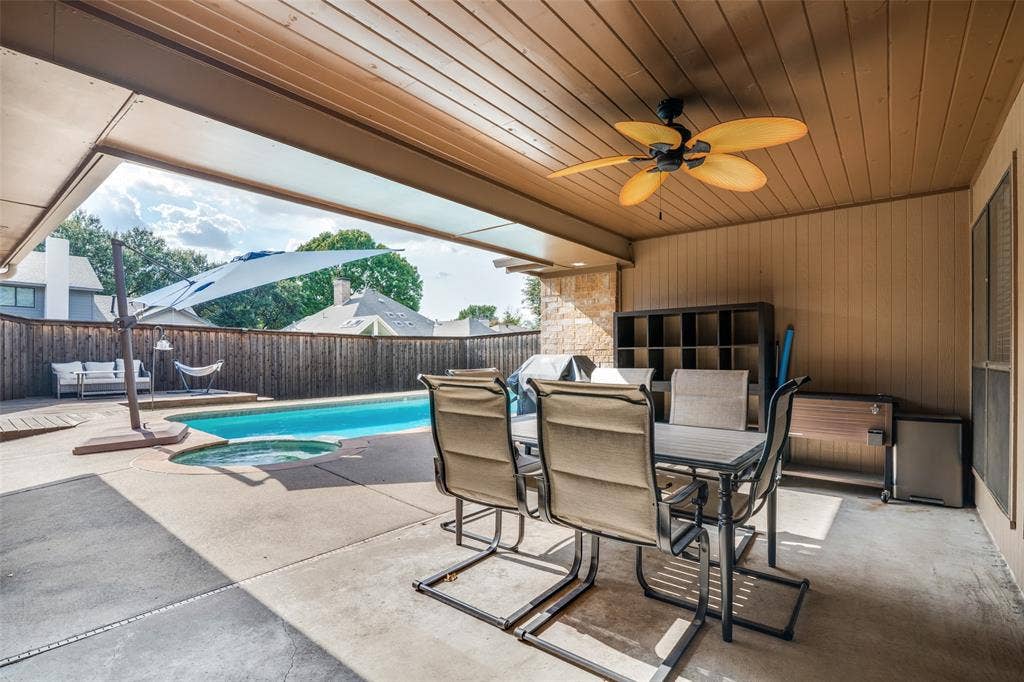 3313 Darion Lane, Plano, TX 75093 Covered Porch to pol