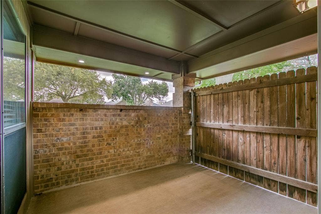 3313 Darion Lane, Plano, TX 75093 To the left of the homes, second front patio space