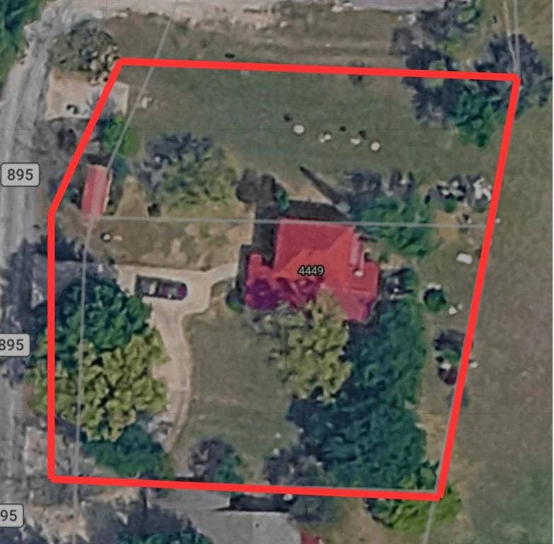 4449 County Road 895, Princeton, TX 75407 Property lines are approximate. This is not a survey.