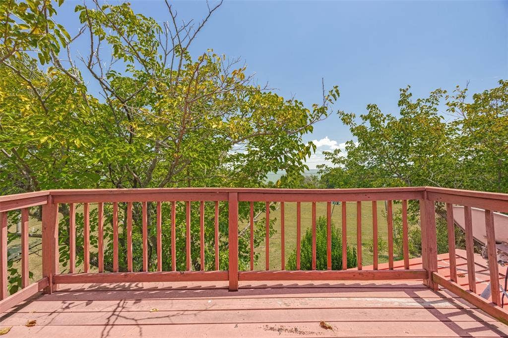 4449 County Road 895, Princeton, TX 75407 Second floor deck with amazing lake views.