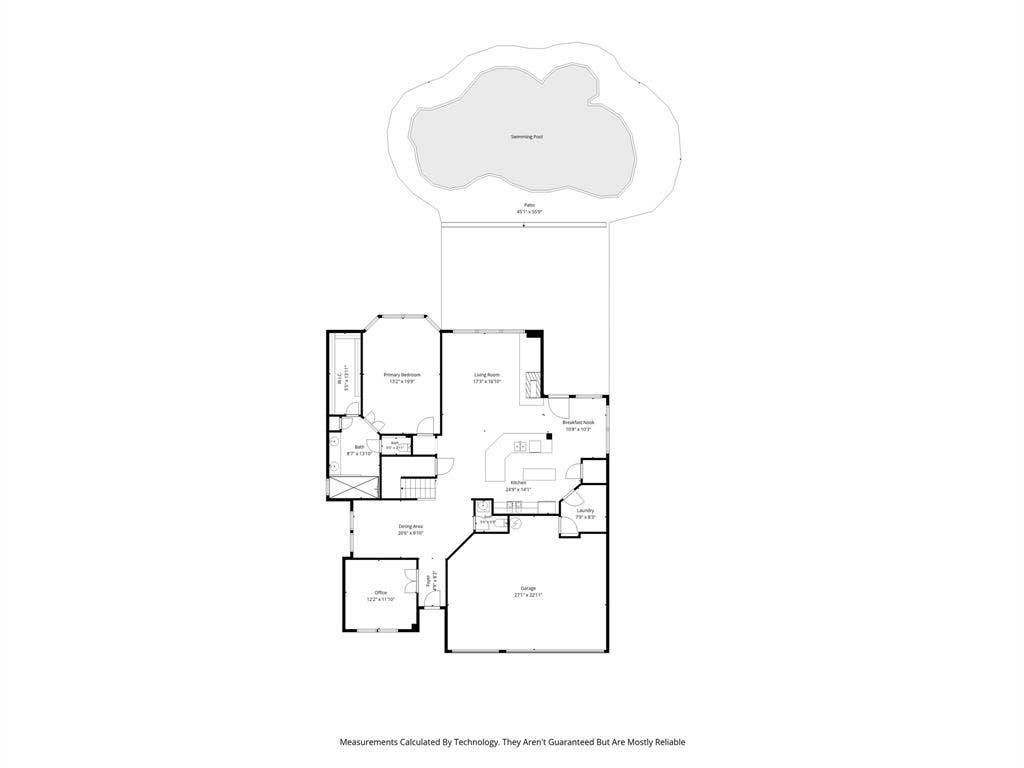 17 Adams Court, Mansfield, TX 76063 Floor plan