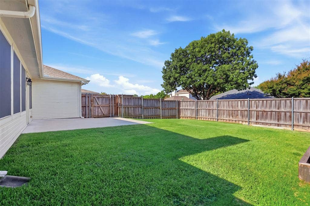 1110 Harvard Lane, Allen, TX 75002 Large extended patio installed 2017