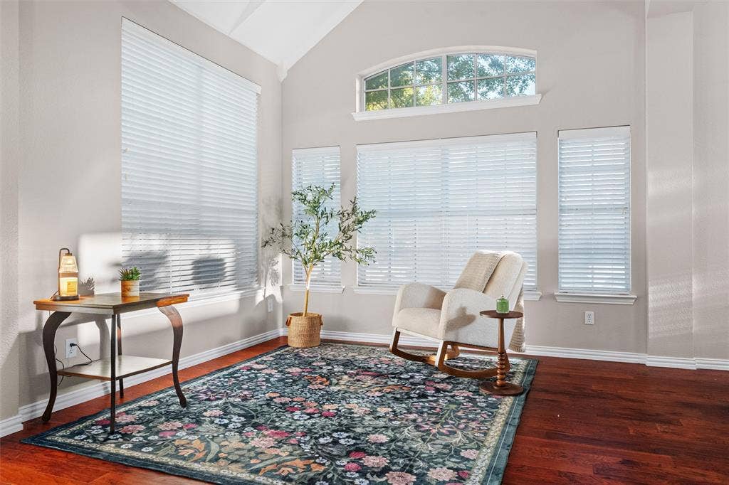 Multi purpose living space filled with natural light and adaptable to your needs.