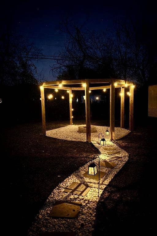 228 Harrison Lane, Hurst, TX 76053 Backyard Gazebo