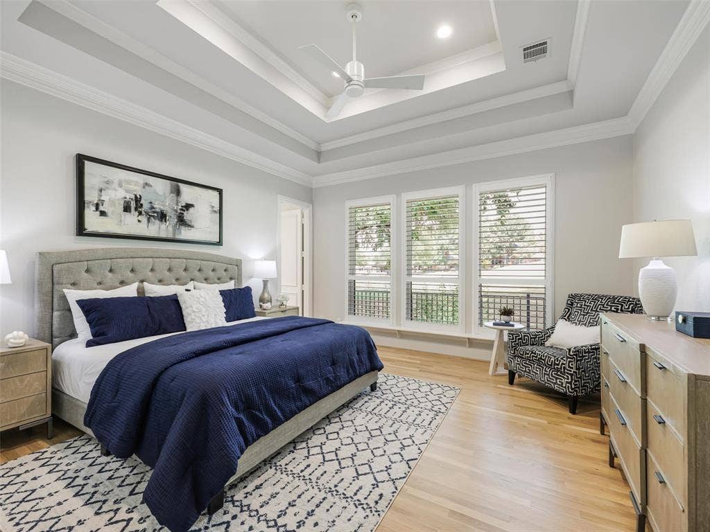 6645 Castle Pines Drive, Plano, TX 75093 This is 1 of 2 primary bedrooms on the first floor!