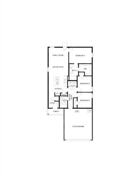 3327 Twilight Trail, Talty, TX 75126 Floor plan