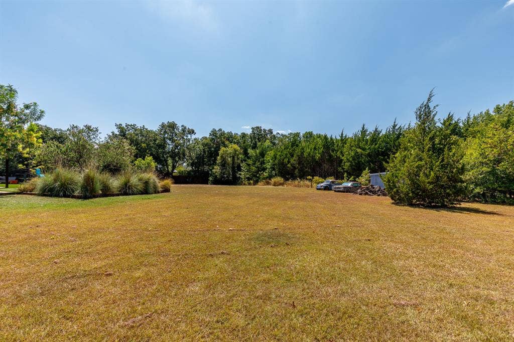 6448 County Road 437, Princeton, TX 75407 Expansive outdoor space featuring a large grassy area, mature trees, and natural landscaping