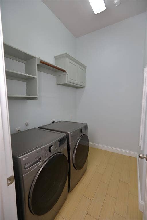 3707 Plum Vista Place, Arlington, TX 76005 Dedicated laundry room featuring light wood-finish flooring, built-in open shelving, an integrated hanging rod, and a built-in upper cabinet
